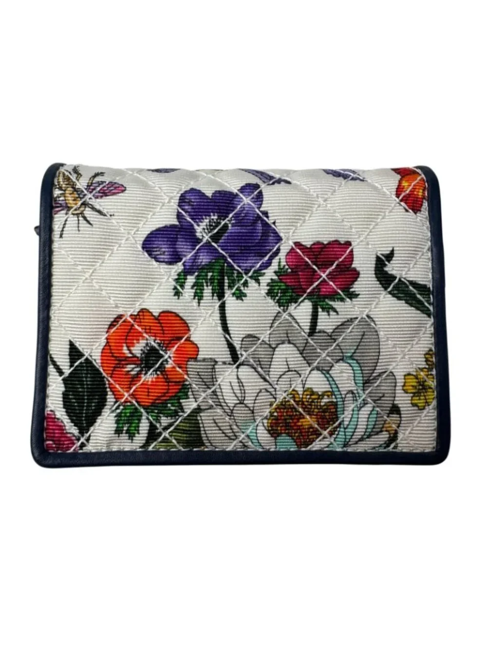 Gucci Zumi Flora Bifold Wallet Compact